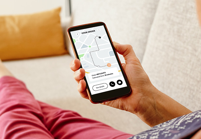 Seguimiento de entregas en tiempo real